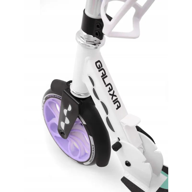 Складной самокат Raven Galaxia Holo 200mm LED колеса с держателем для бутылки Складной самокат Raven Galaxia Holo 200mm LED колеса с держателем для бутылки
