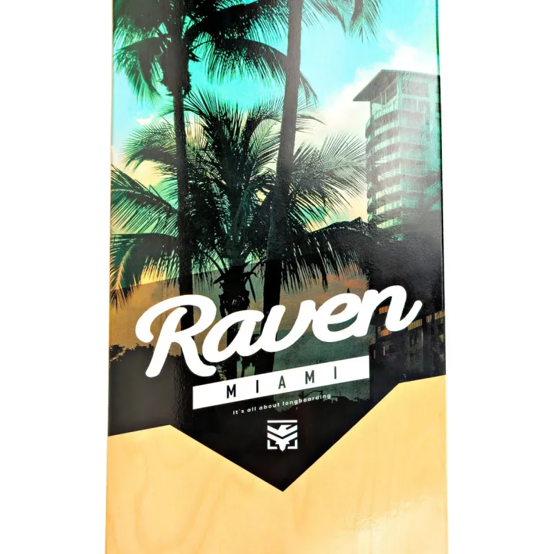 Лонгборд Raven Miami, ABEC9, 104cm, 70mm Лонгборд Raven Miami, ABEC9, 104cm, 70mm