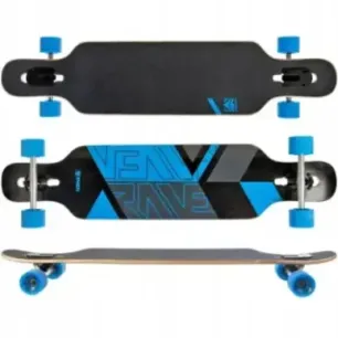 Longboard Raven Torex Blue, ABEC9