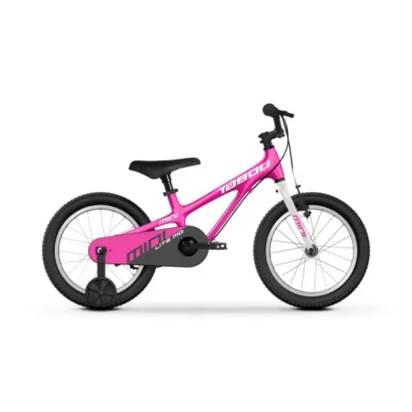 Ülikerge laste jalgratas TABOU Mini Lite MG (2025) 14" roosa/valge