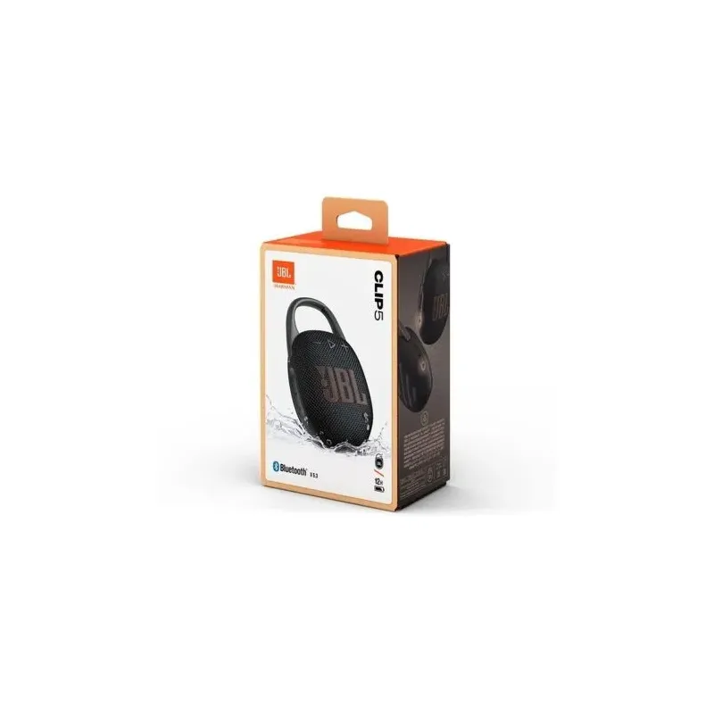 JBL CLIP 5 Bluetooth Wireless Speaker Black EU
