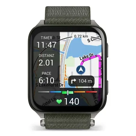 Garmin Venu X1 5.08 cm (2") AMOLED Digital 448 x 486 pixels Touchscreen Grey Wi-Fi GPS (satellite)