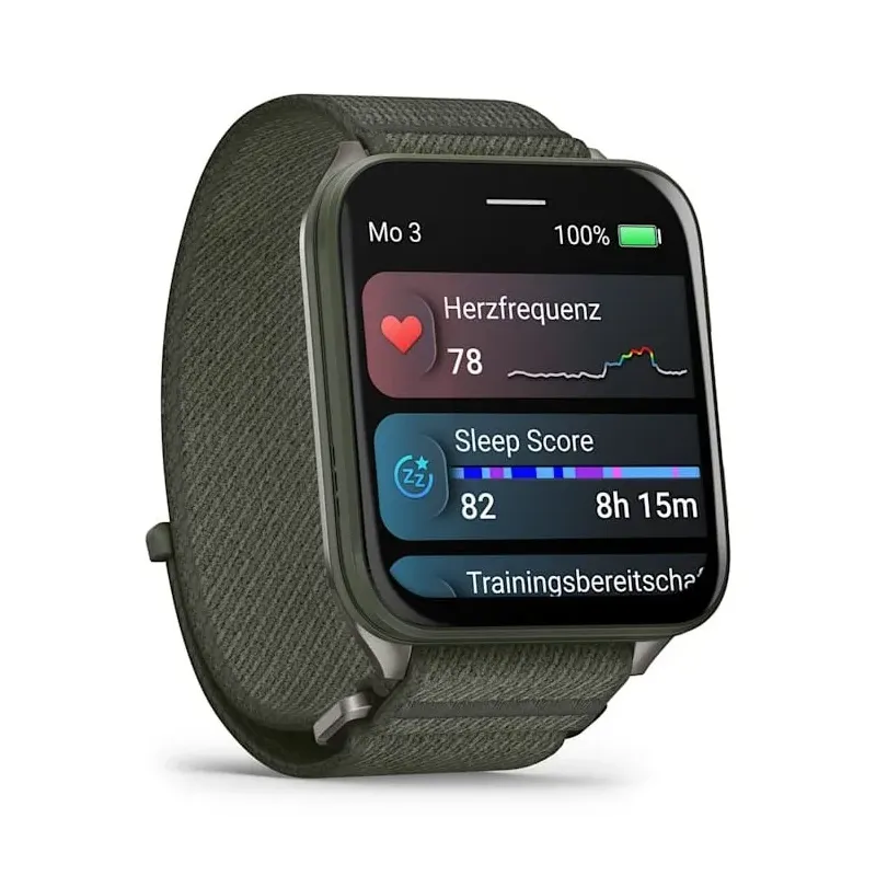 Garmin Venu X1 5.08 cm (2") AMOLED Digital 448 x 486 pixels Touchscreen Grey Wi-Fi GPS (satellite)