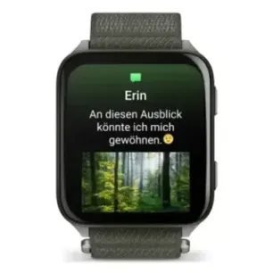 Garmin Venu X1 5.08 cm (2") AMOLED Digital 448 x 486 pixels Touchscreen Grey Wi-Fi GPS (satellite)