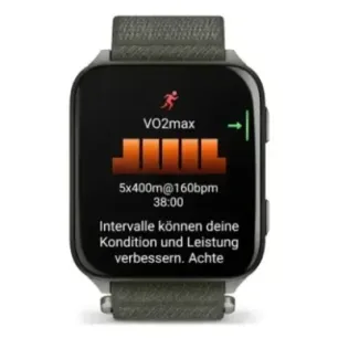 Garmin Venu X1 5.08 cm (2") AMOLED Digital 448 x 486 pixels Touchscreen Grey Wi-Fi GPS (satellite)