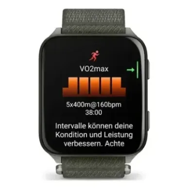 Garmin Venu X1 5.08 cm (2") AMOLED Digital 448 x 486 pixels Touchscreen Grey Wi-Fi GPS (satellite)