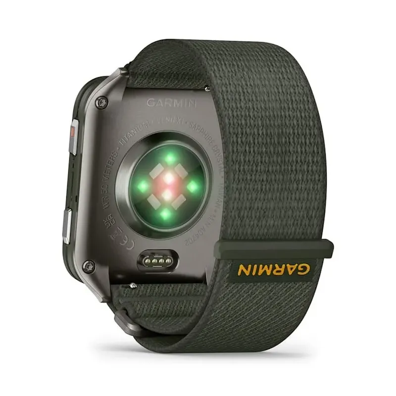 Garmin Venu X1 5.08 cm (2") AMOLED Digital 448 x 486 pixels Touchscreen Grey Wi-Fi GPS (satellite)