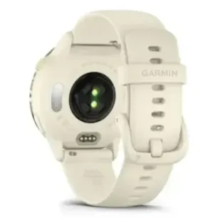 Garmin vívoactive 6 3.05 cm (1.2") AMOLED 42 mm Digital 390 x 390 pixels Touchscreen White Wi-Fi GPS (satellite)