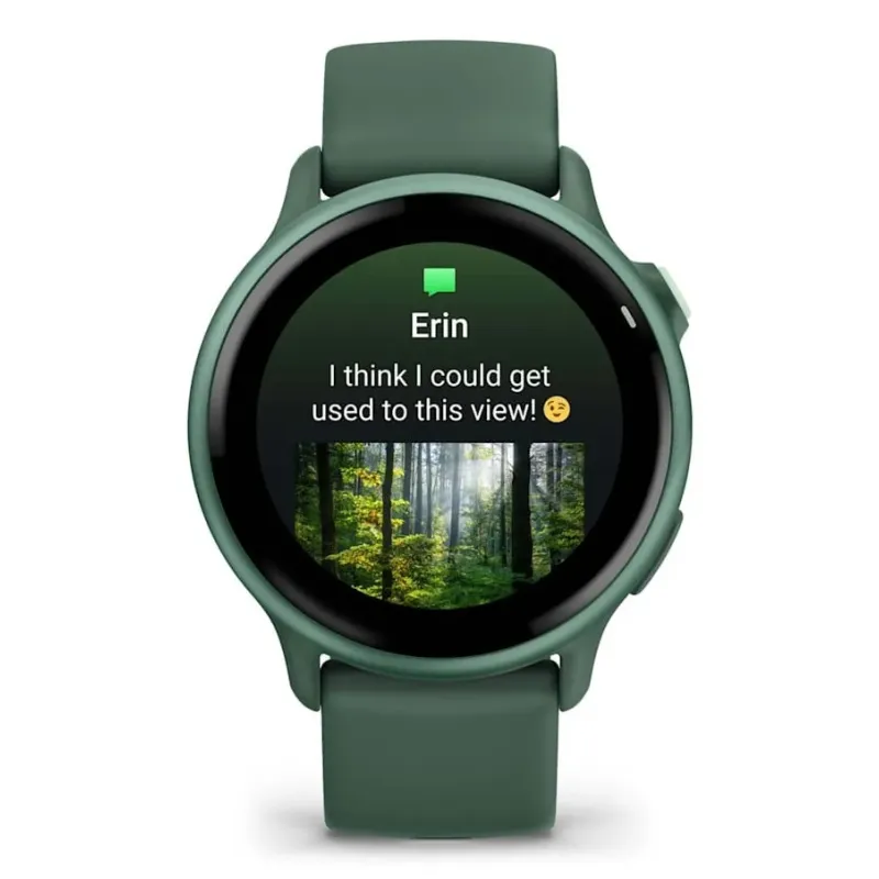 Garmin vívoactive 6 3.05 cm (1.2") AMOLED 42 mm Digital 390 x 390 pixels Touchscreen Green Wi-Fi GPS (satellite)