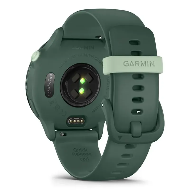 Garmin vívoactive 6 3.05 cm (1.2") AMOLED 42 mm Digital 390 x 390 pixels Touchscreen Green Wi-Fi GPS (satellite)