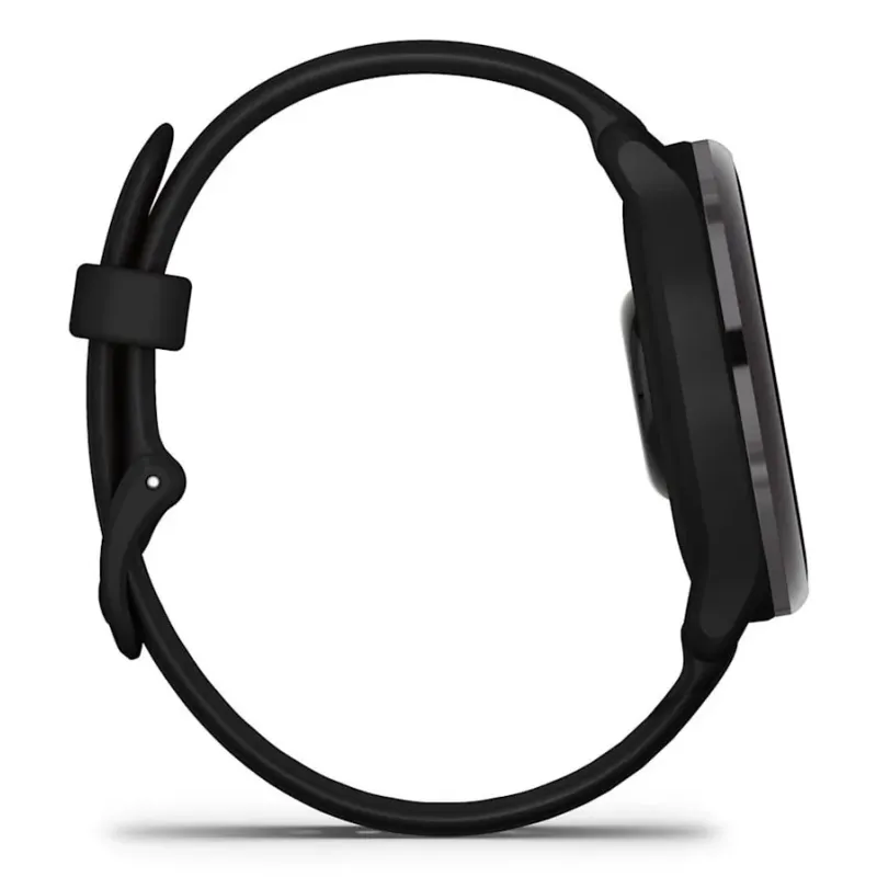 Garmin vívoactive 6 3.05 cm (1.2") AMOLED 42 mm Digital 390 x 390 pixels Touchscreen Black Wi-Fi GPS (satellite)