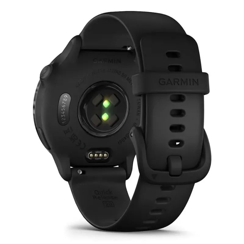 Garmin vívoactive 6 3.05 cm (1.2") AMOLED 42 mm Digital 390 x 390 pixels Touchscreen Black Wi-Fi GPS (satellite)
