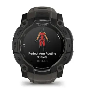 SMARTWATCH INSTINCT 3 AMOLED/BLK/CHARCO 010-03020-00 GARMIN