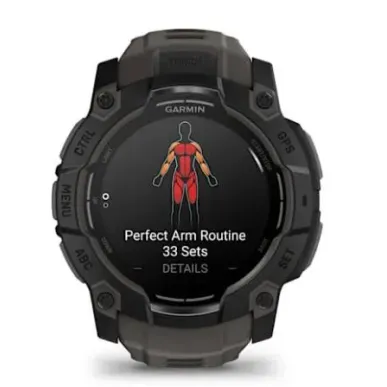 SMARTWATCH INSTINCT 3 AMOLED/BLK/CHARCO 010-03020-00 GARMIN