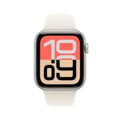 Apple Watch SE 3 (2025) GPS 40mm Starlight Alu Case, Starlight Sport Band S/M EU MEH34