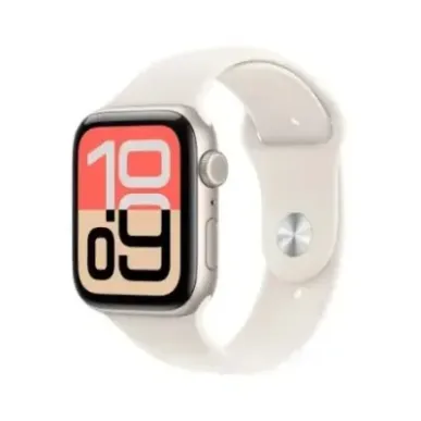 Apple Watch SE 3 (2025) GPS 40mm Starlight Alu Case, Starlight Sport Band S/M EU MEH34