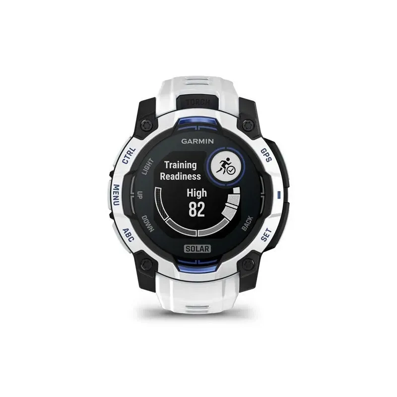 Garmin Instinct 2.29 cm (0.9") MIP 45 mm Digital 176 x 176 pixels Touchscreen Black, White GPS (satellite)