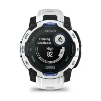 Garmin Instinct 2.29 cm (0.9") MIP 45 mm Digital 176 x 176 pixels Touchscreen Black, White GPS (satellite)