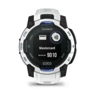 Garmin Instinct 2.29 cm (0.9") MIP 45 mm Digital 176 x 176 pixels Touchscreen Black, White GPS (satellite)