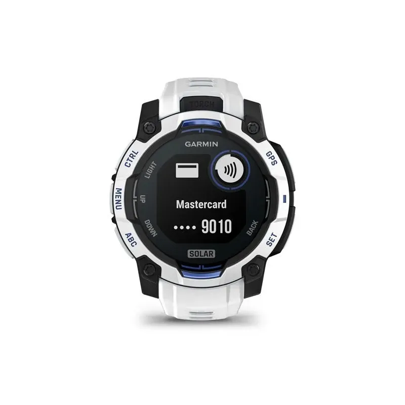 Garmin Instinct 2.29 cm (0.9") MIP 45 mm Digital 176 x 176 pixels Touchscreen Black, White GPS (satellite)