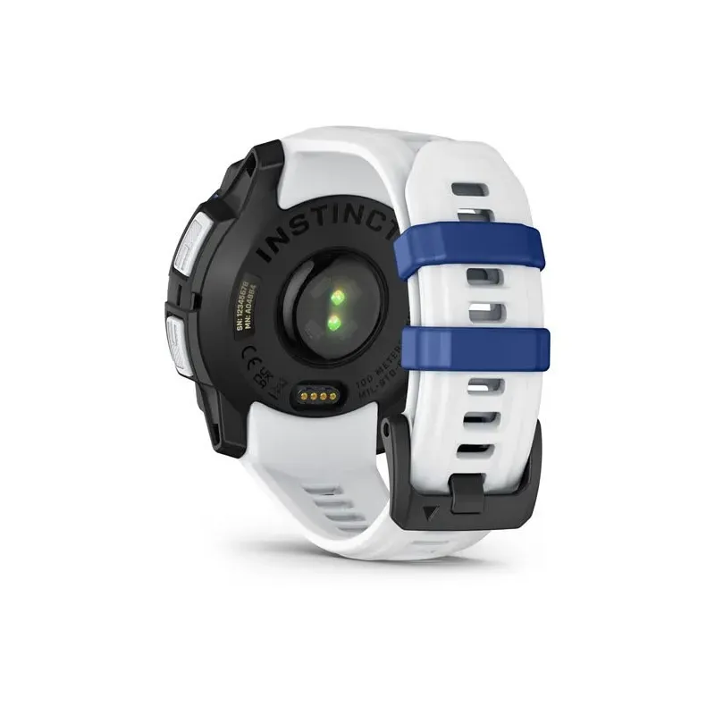 Garmin Instinct 2.29 cm (0.9") MIP 45 mm Digital 176 x 176 pixels Touchscreen Black, White GPS (satellite)