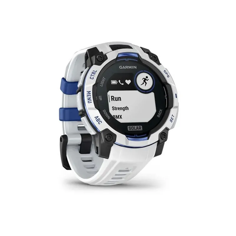Garmin Instinct 2.29 cm (0.9") MIP 45 mm Digital 176 x 176 pixels Touchscreen Black, White GPS (satellite)