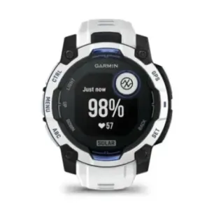 Garmin Instinct 2.29 cm (0.9") MIP 45 mm Digital 176 x 176 pixels Touchscreen Black, White GPS (satellite)