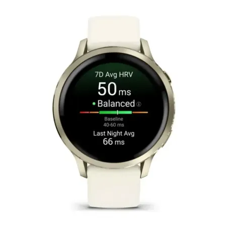 Garmin Venu 4 3.05 cm (1.2") AMOLED 41 mm Digital 390 x 390 pixels Touchscreen Gold Wi-Fi GPS (satellite)