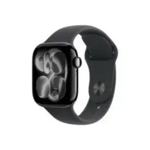 Apple Watch Series 11 (2025) GPS 42mm Jet Black Alu Case, Black Sport Band S/M EU MEQT4