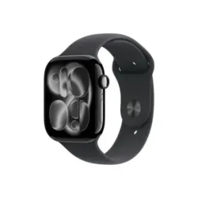 Apple Watch Series 11 (2025) GPS 46mm Space Gray Alu Case, Black Sport Band S/M EU MEV04