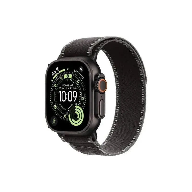 Apple Watch Ultra 3 (2025) GPS + Cellular 5G 49mm Black Titanium Case with Black Alpine Loop Small EU MF0Q4