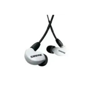 Shure AONIC 215 - in-ear headphones with single transducer and 3.5mm cable (white)