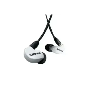 Shure AONIC 215 - in-ear headphones with single transducer and 3.5mm cable (white)