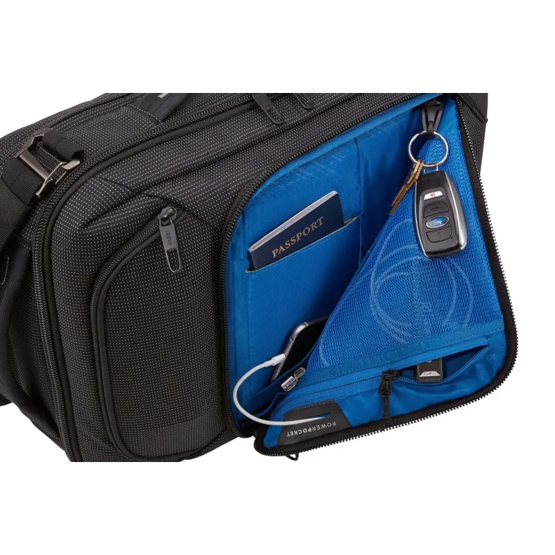 Thule C2CB-116 Crossover 2 Fits up to size 15.6 " Messenger - Briefcase/Backpack Black Shoulder strap