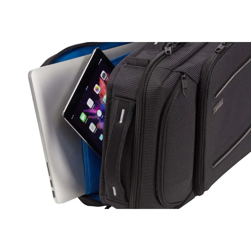 Thule C2CB-116 Crossover 2 Fits up to size 15.6 " Messenger - Briefcase/Backpack Black Shoulder strap