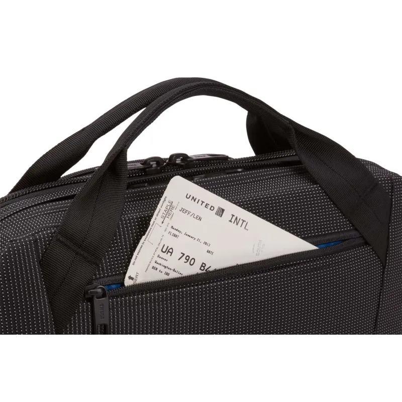Thule C2LB-113 Crossover 2 Fits up to size 13.3 " Messenger - Briefcase Black Shoulder strap