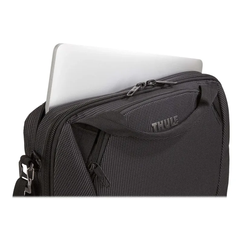 Thule C2LB-113 Crossover 2 Fits up to size 13.3 " Messenger - Briefcase Black Shoulder strap
