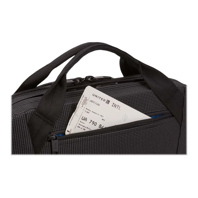 Thule C2LB-113 Crossover 2 Fits up to size 13.3 " Messenger - Briefcase Black Shoulder strap
