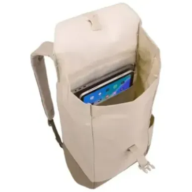 Thule Lithos Backpack 16L Fits up to size 16 " Laptop backpack Pelican Gray/Faded Khaki