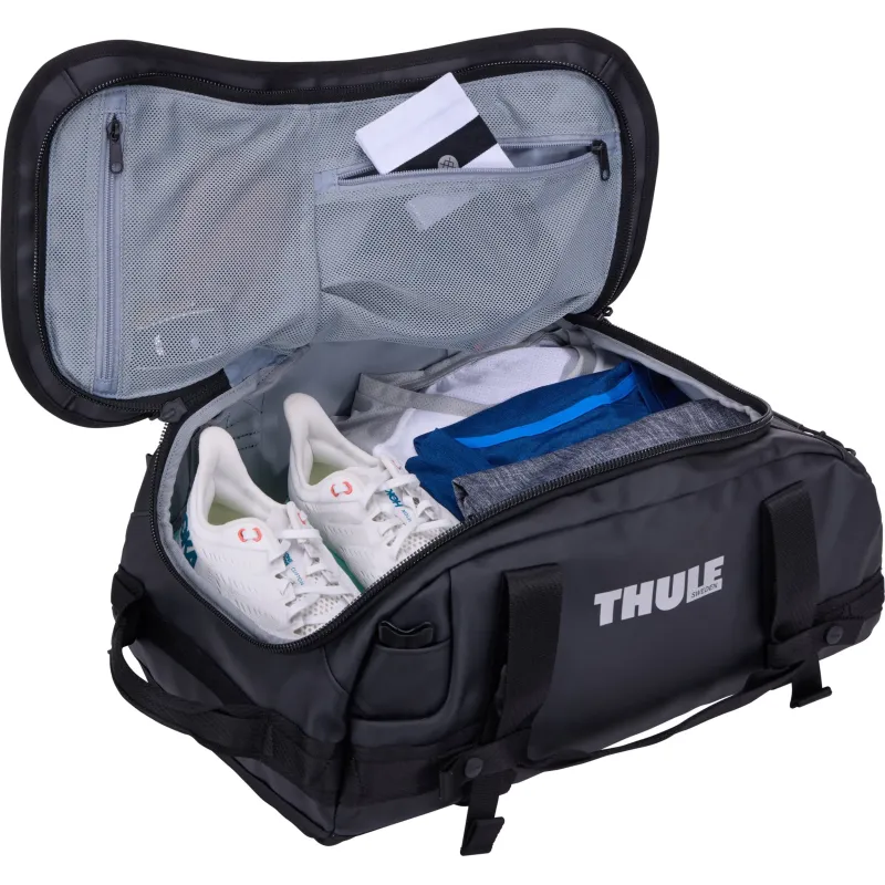 Thule Chasm Duffel Bag, 30L Black Waterproof