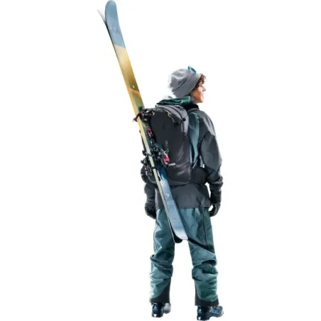Ski touring backpack Deuter Freerider 30 L Black