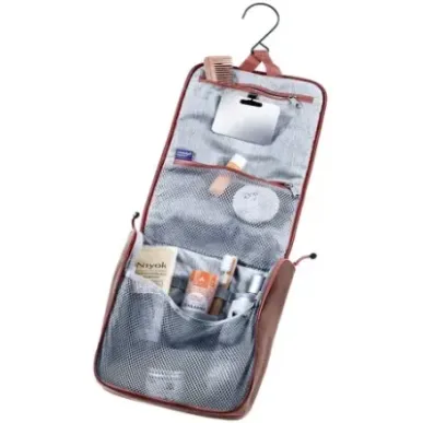 Kosmetyczka turystyczna Deuter Wash Center II, caspia/raisin