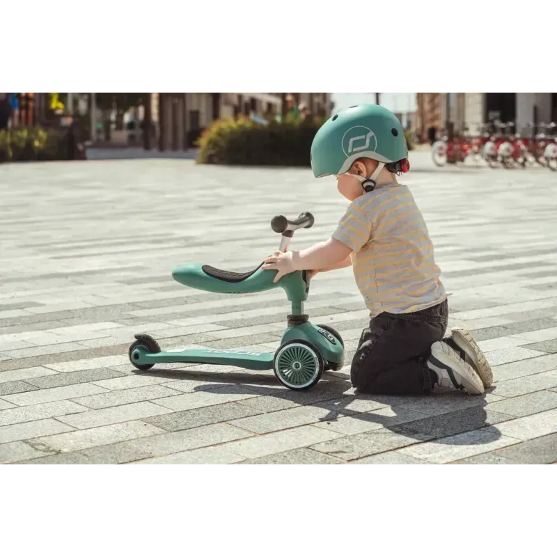 2-in-1 Kolmerattaline tõukeratas Scoot And Ride Highwaykick 1 - Kohapeal