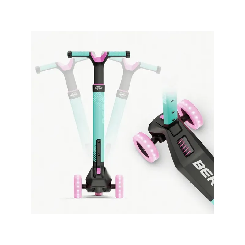 BERG Nexo LED – laste kolmerattaline tõuks LED esiratastega