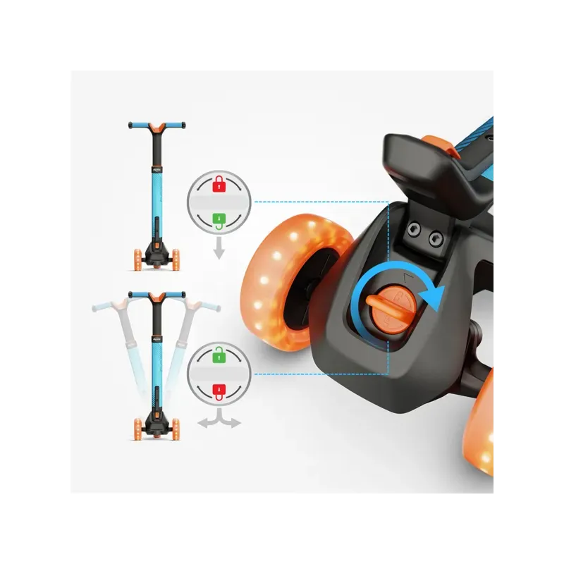 BERG Nexo LED – laste kolmerattaline tõuks LED esiratastega