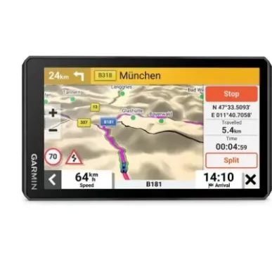 Garmin ZUMO XT2 MT-S navigator Handheld/Fixed 15.2 cm (6") Touchscreen 340 g Black