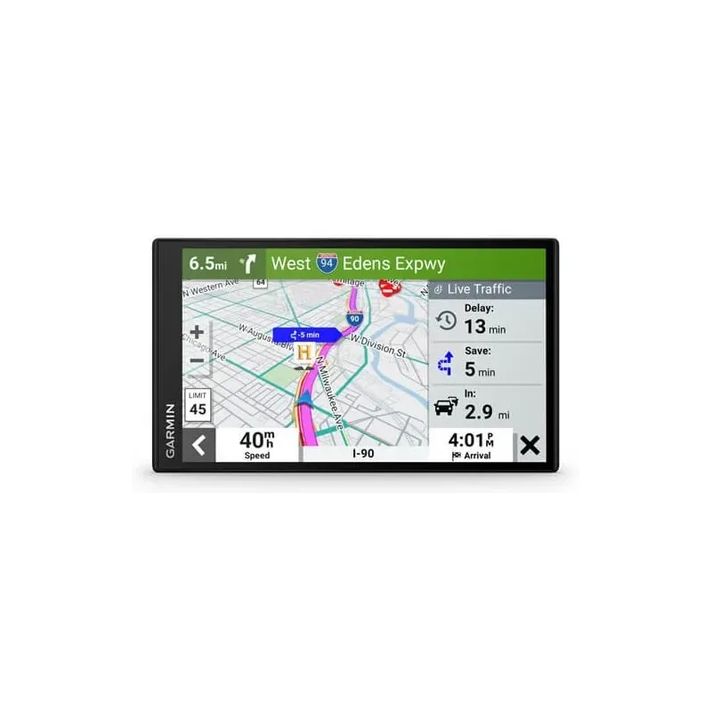 Garmin DriveSmart 76 navigator Fixed 17.8 cm (7") TFT Touchscreen 239.6 g Black