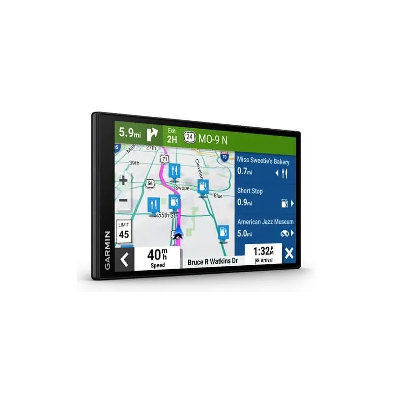 Garmin DriveSmart 76 navigator Fixed 17.8 cm (7") TFT Touchscreen 239.6 g Black