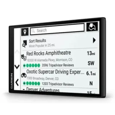 Garmin DriveSmart 76 navigator Fixed 17.8 cm (7") TFT Touchscreen 239.6 g Black