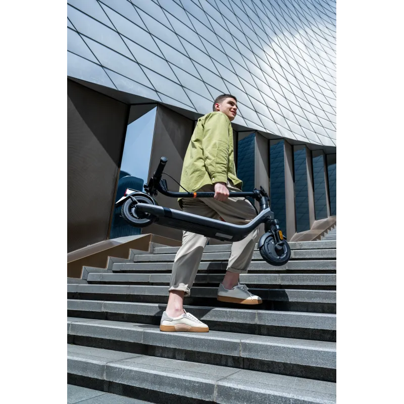 Segway E2 E II eKickScooter 450 W Up to 20 km/h 8.1 " Black and Gray